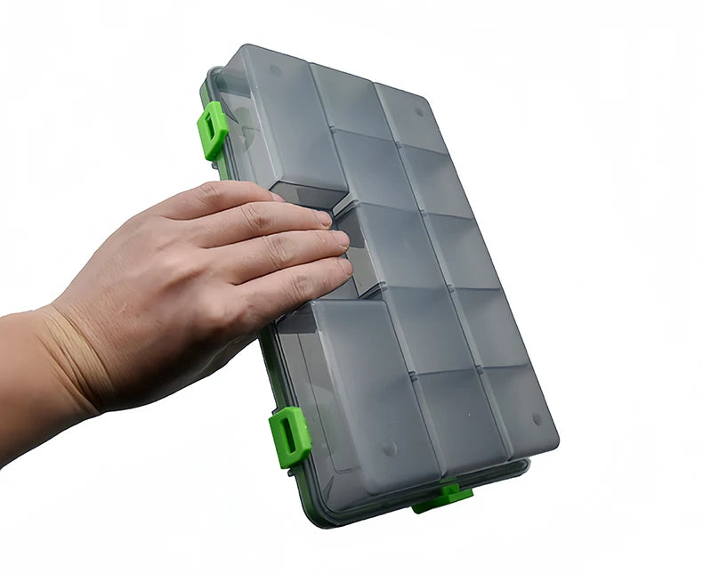 Premium Large Capacity Fishing Tackle Storage Box - Complete Fishing Accessories Organizer with Hook, Lure & Bait Compartments for Carp Fishing Equipment