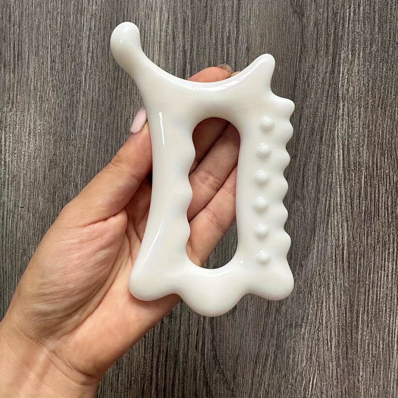 Handheld Ergonomic Gua Sha Massage Tool - Versatile Non-Ceramic Face & Body Beauty Relaxation Board