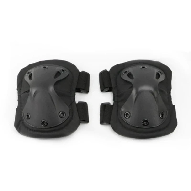 4-Piece Tactical Protective Gear Set - Knee & Elbow Pads for Outdoor Sports, Cycling, Mountaineering & Hiking