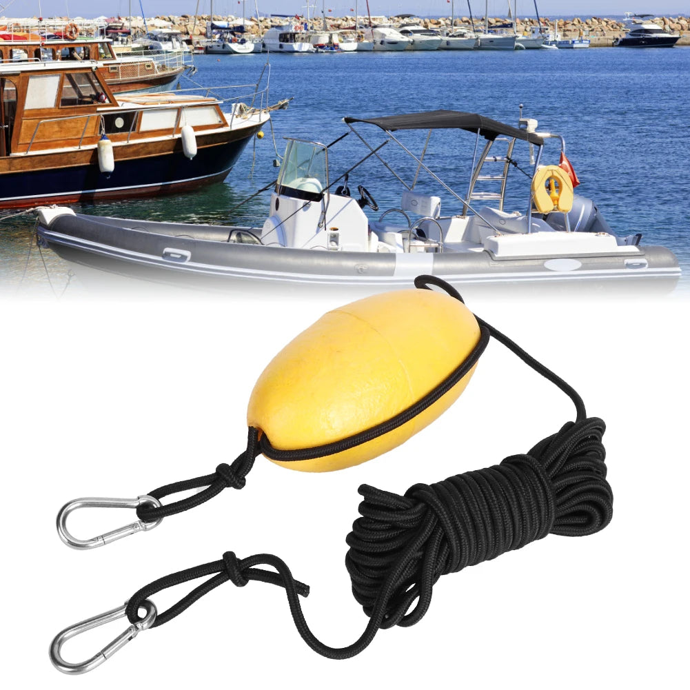 Marine Drift Anchor - 9.8m/32.2ft Fishing Sea Drogue with Throw Line - Portable Float Buoy for Boats, Yachts & Kayaks