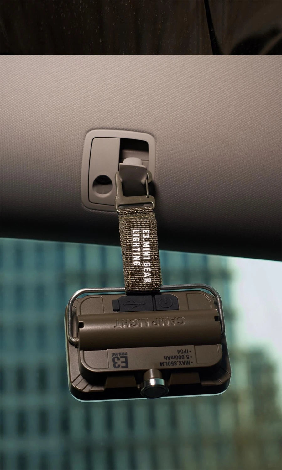 Rechargeable 5000mAh LED Camping Light - Waterproof Portable Hanging Tent Lamp for Outdoor Emergency Lighting