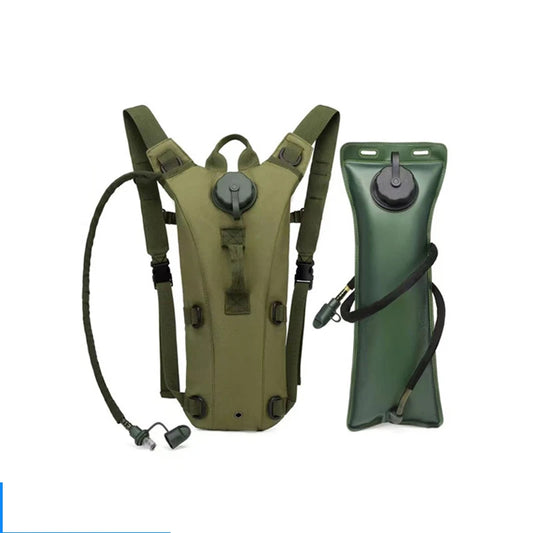 3L Hydration Pack - Waterproof Nylon Water Bladder for Running, Cycling, Hiking, Climbing & Outdoor Sports