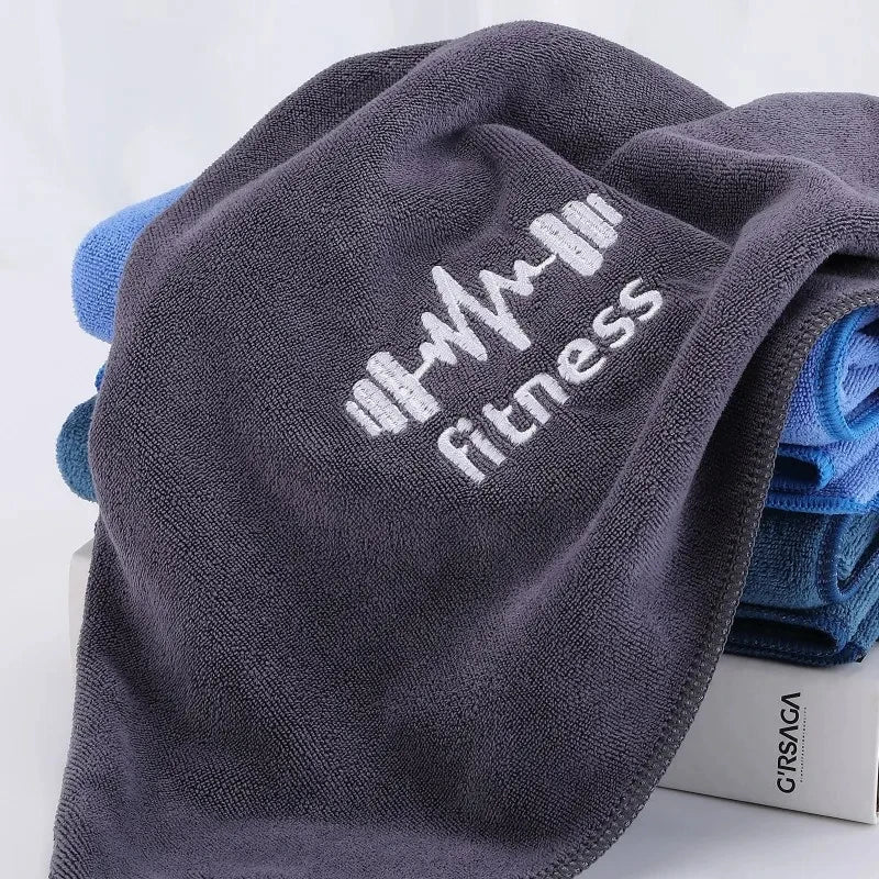 Quick-Dry Sports Towel - Ultra-Absorbent Gym & Bath Towel for Running, Basketball & Outdoor Activities