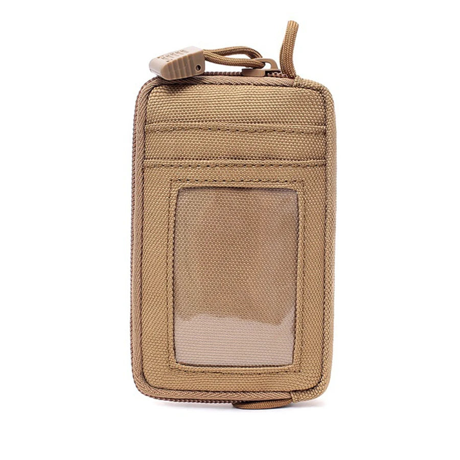 Tactical Waterproof EDC Pouch - Multi-Purpose Waist Bag with Card Slots, Zippers & Travel Kit Features