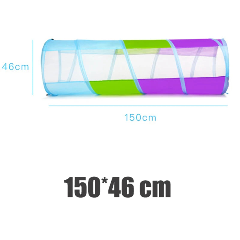 Portable Children's Tent - Crawling Tunnel - Beach Toys - Ball Pool - Kids' Pop-up Tent - Indoor Crawling Games - Child Play House - Tents