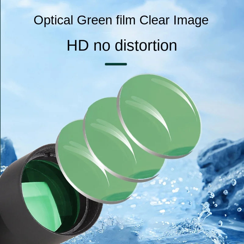 High-Definition Portable Monocular Telescope - High Magnification Zoom for Hunting, Camping, Mountaineering & Outdoor Fishing