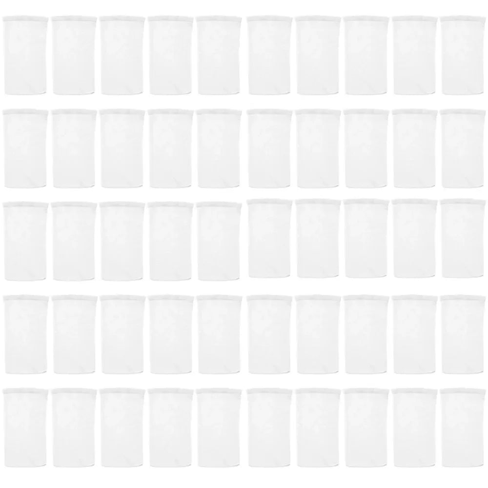 Pool Skimmer Filter Socks - Nylon Mesh Basket Filters for Swimming Pool Cleaning (5-50 Pack)