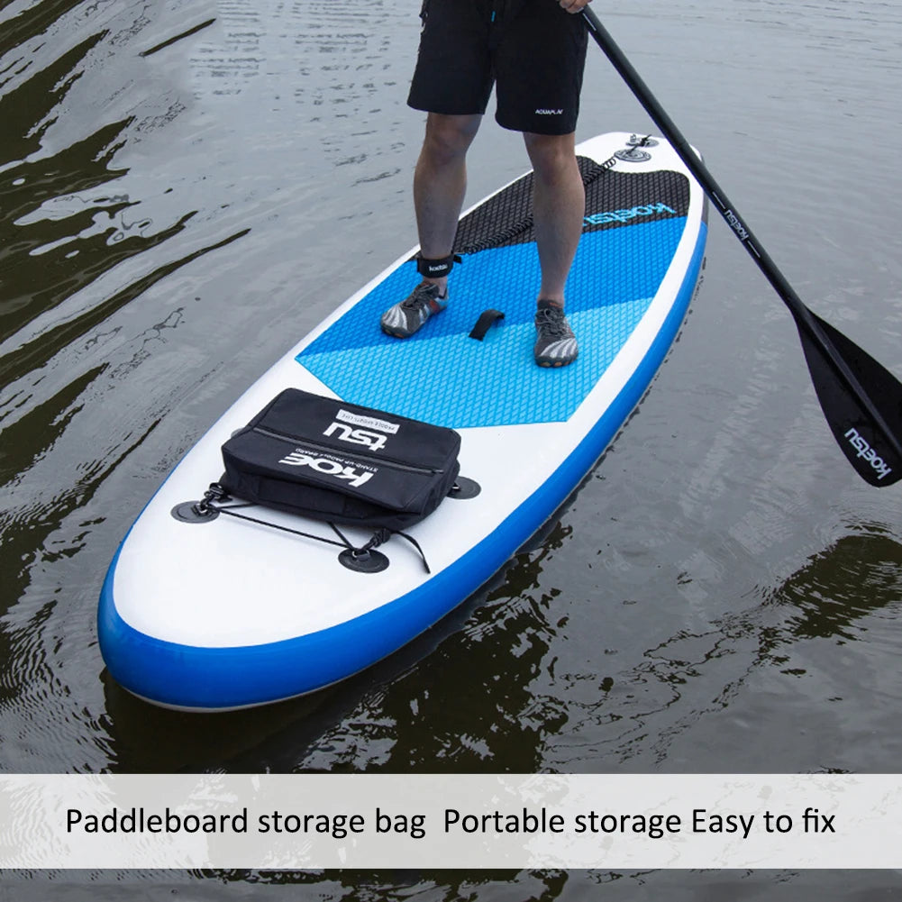 Adjustable Surfboard Shoulder Carry Strap - Stand Up Paddle Board Carrier Sling with Deck Bag