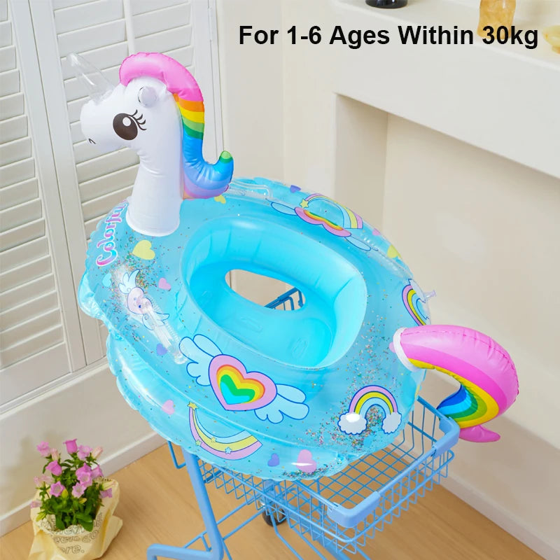 ROOXIN Adult Inflatable Swimming Ring - Pool Float Tube with Seat Design for Water Play and Beach Parties