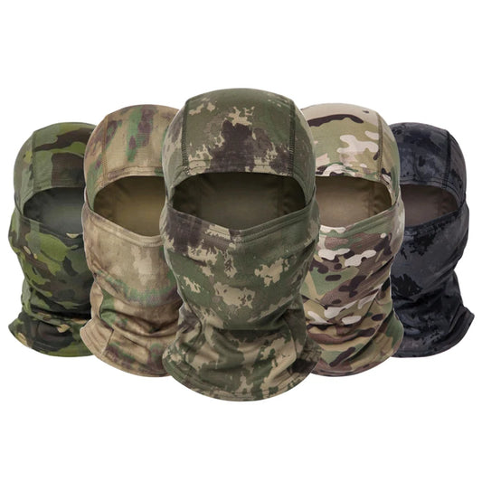 Multi-Sport Camouflage Face Mask - Full Coverage Balaclava for Cycling, Hunting, Hiking, Skiing & Motorcycle Riding