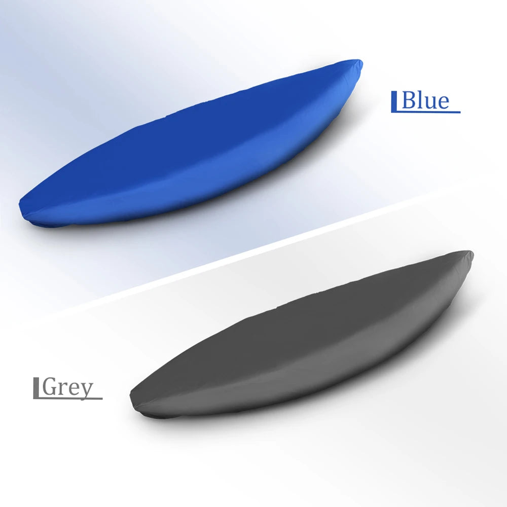 Universal Waterproof Kayak Cover - Professional Grade UV Resistant Canoe Boat Storage Shield with Dust Protection