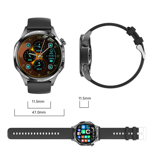 HUAWEI GT5 Pro Smart Watch for Men - 360×360 AMOLED Display, GPS, NFC, Heart Rate Monitor, Bluetooth Calling, IP67 Waterproof (2025 Model)