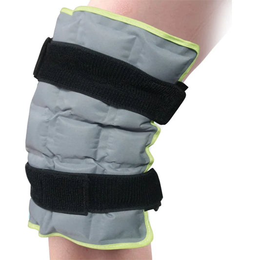 Multi-Functional Hot & Cold Therapy Knee Pad - Self-Absorbent Grey Compress Pack for Pain Relief & Physiotherapy