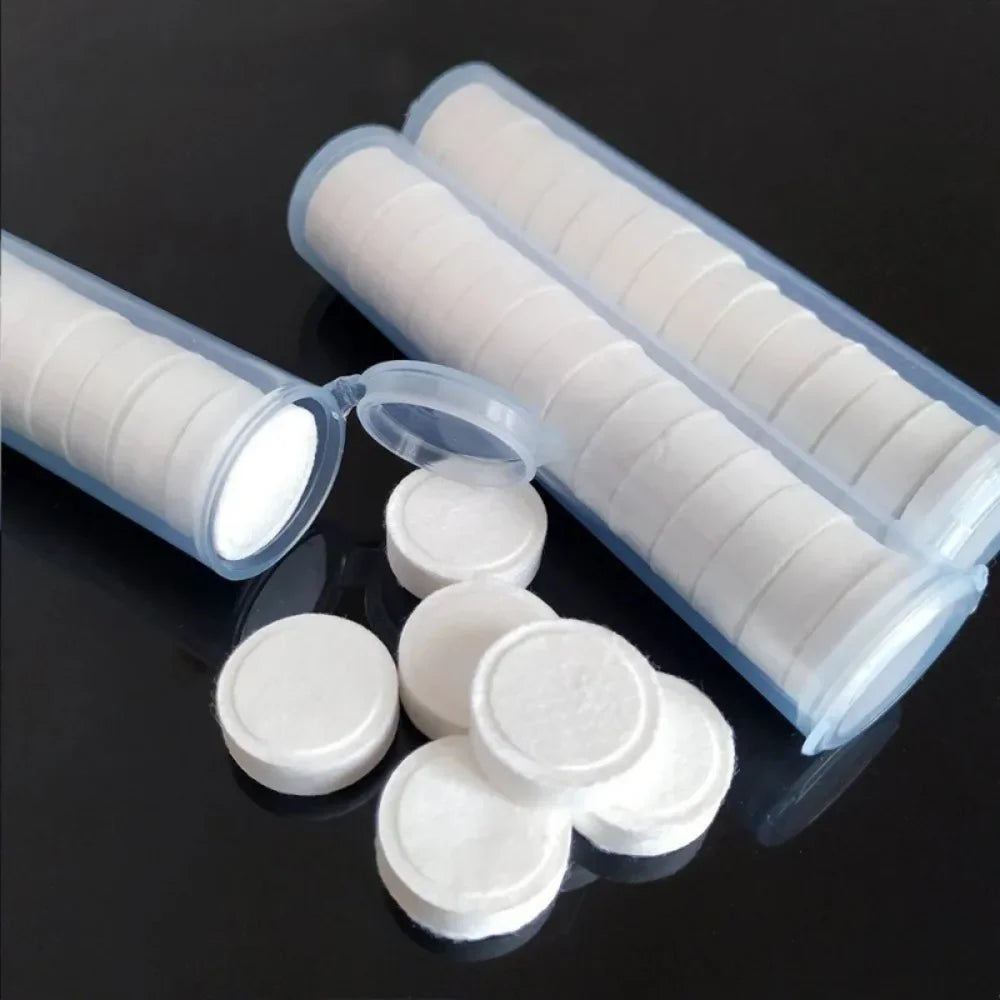 Portable Compressed Travel Towels - 10/20 Pack Non-Woven Disposable Face Towels for Outdoor Camping & Hiking