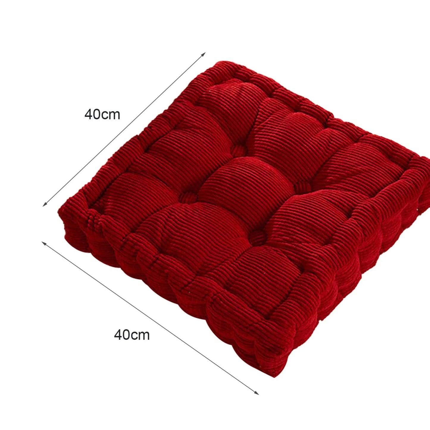 Thicken Square Corncob Tatami Seat Office Chair Cushion Soft Sofa for Home Floor Decor Textile Knee Pillow Office Outdoor Mat