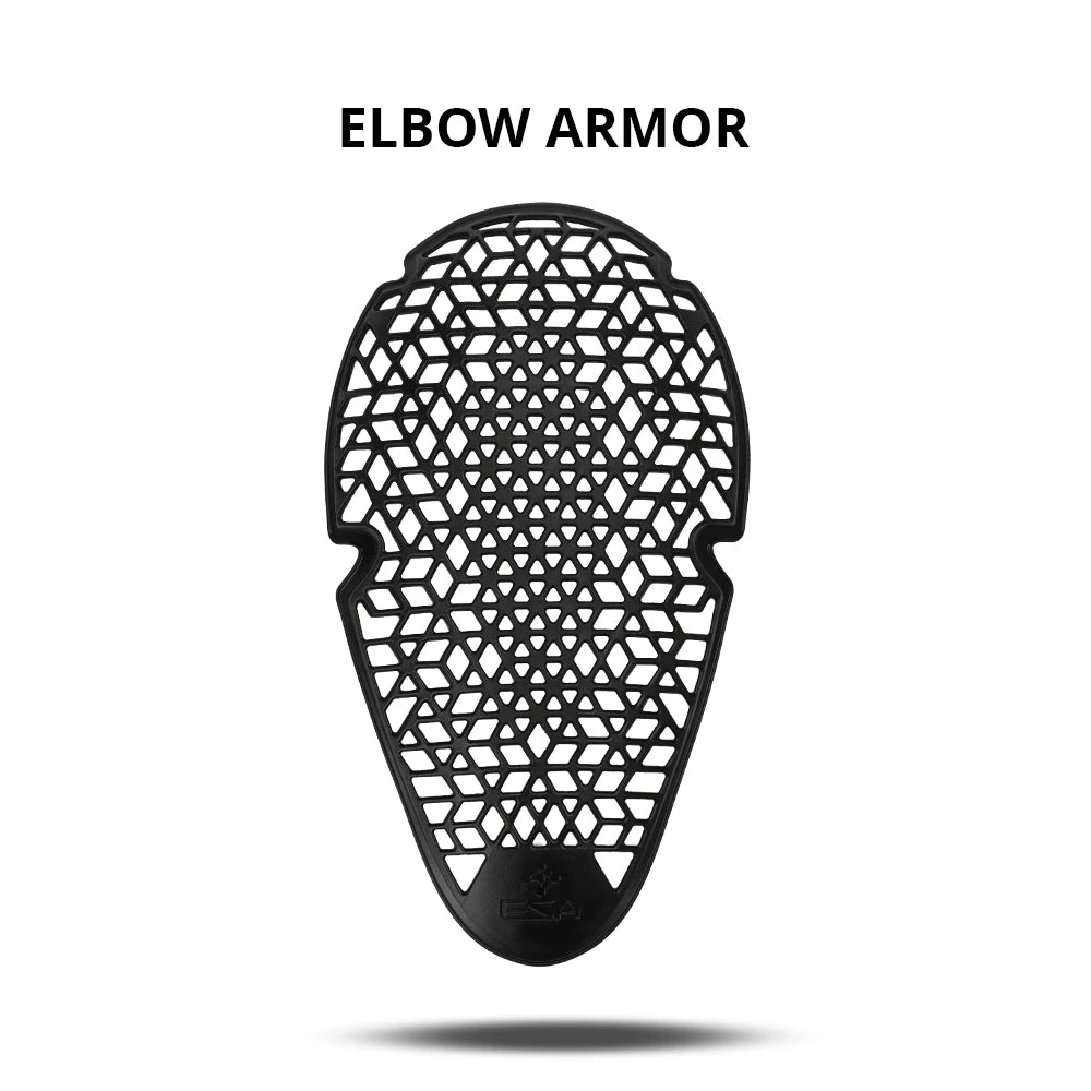 CE Certified Motorcycle Armor - Lightweight Ergonomic Impact Protection for Riding Jackets