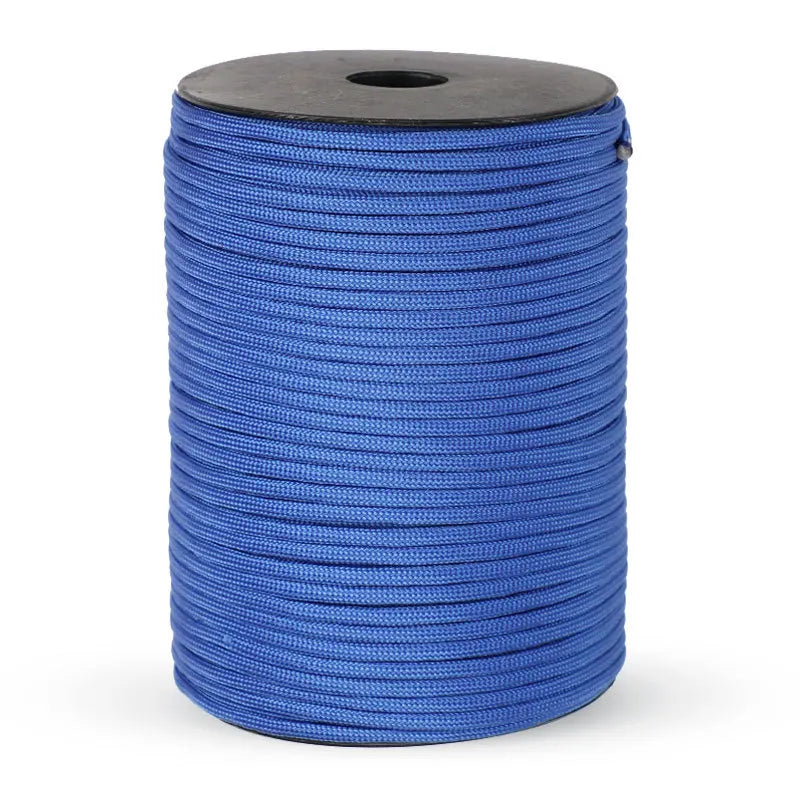 Military Grade 550 Paracord - 100M 9-Core 4mm Survival Rope for Outdoor, Camping, Umbrella & Tent Applications