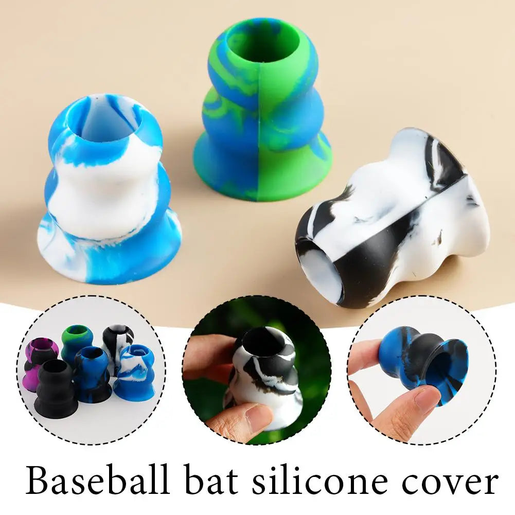 Premium Baseball/Softball Bat Silicone Protective Sleeve - Non-Slip, Sweat-Wicking, Breathable Design for Ultimate Grip and Comfort