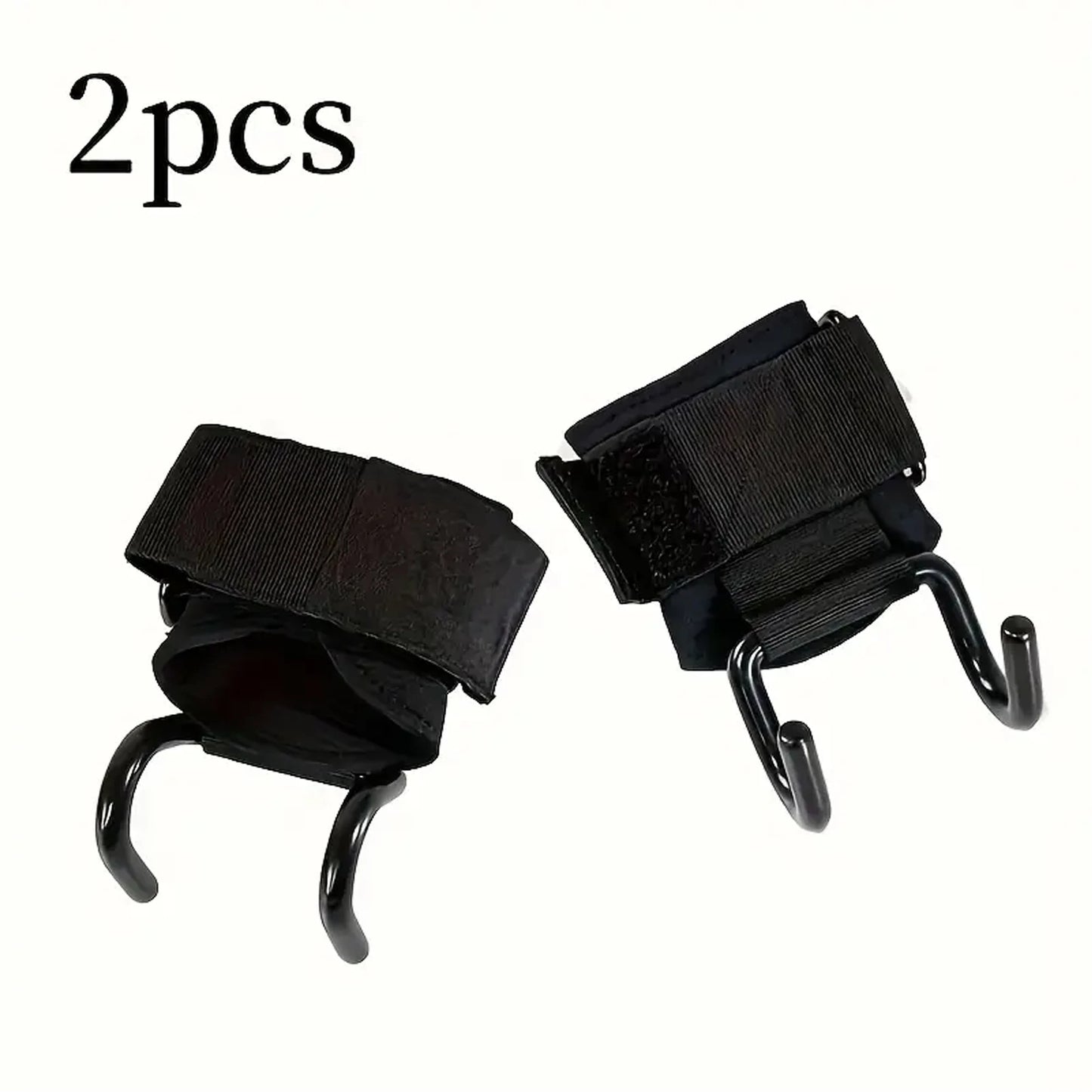 2-Pack Stainless Steel Heavy-Duty Wrist Hooks