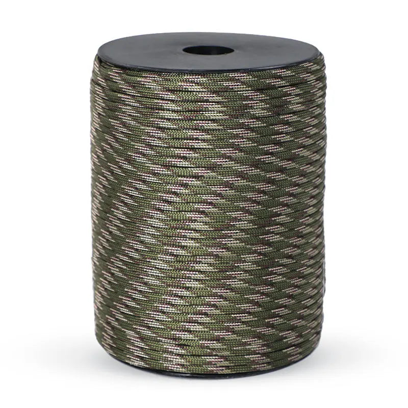 Military Grade 550 Paracord - 100M 9-Core 4mm Survival Rope for Outdoor, Camping, Umbrella & Tent Applications