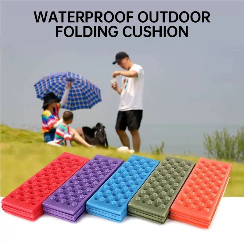 Honeycomb Massage Mat - 6-Fold XPE Cushion for Outdoor Activities