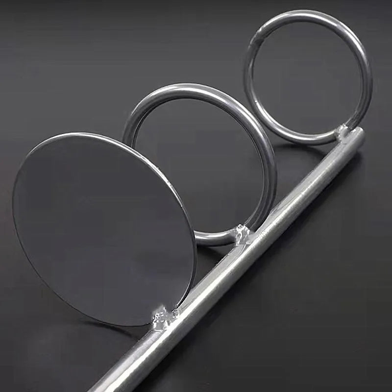 Professional Fishing Rod Holder - 30/40cm Double Ring Single Fork Bank Bracket for Outdoor Fishing