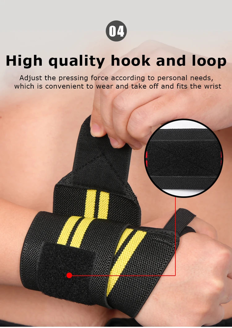 Adjustable Wrist Straps for Athletes - Powerlifting Wrist Straps