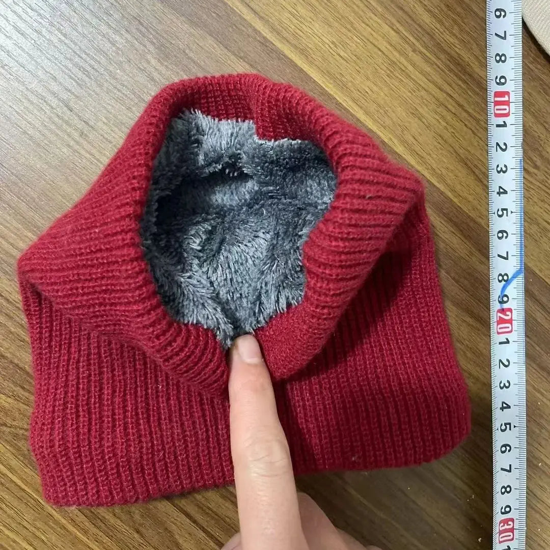 Winter Sports Neck Warmer - Soft Knitted Face Cover Scarf for Men & Women - Cold-Proof Thick Collar for Skating, Running & Hiking