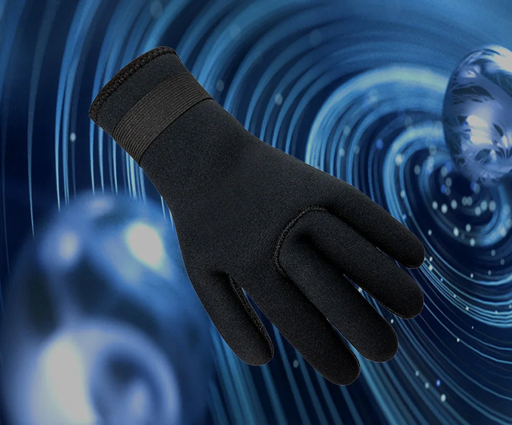 Premium 3mm Neoprene Thermal Gloves - Anti-Slip Water Sports Equipment for Scuba Diving, Surfing, Spearfishing, Swimming, Rafting & Kayaking