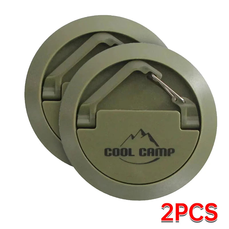 Multi-Purpose Magnetic Camping Hook - Portable Tent Ceiling Clamp with Suction Cup for Outdoor Rope & Lamp Storage