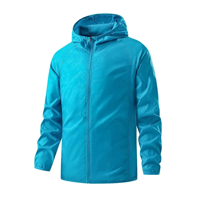 Unisex Waterproof Hiking Jacket - Sun Protection Windbreaker for Outdoor Camping & Climbing