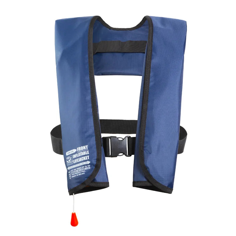 Adult Auto-Inflatable Life Jacket - Manual PFD 150N for Water Sports, Fishing & Rafting