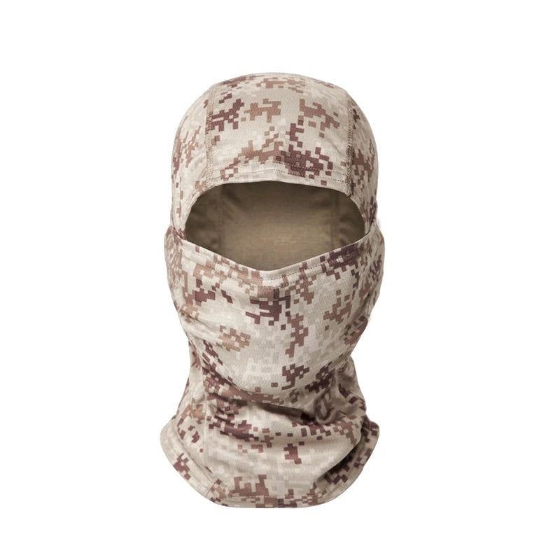 Multi-Sport Camouflage Face Mask - Full Coverage Balaclava for Cycling, Hunting, Hiking, Skiing & Motorcycle Riding