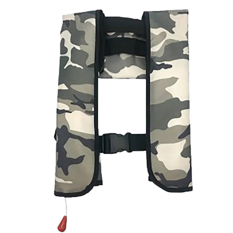 Adult Auto-Inflatable Life Jacket - Manual PFD 150N for Water Sports, Fishing & Rafting