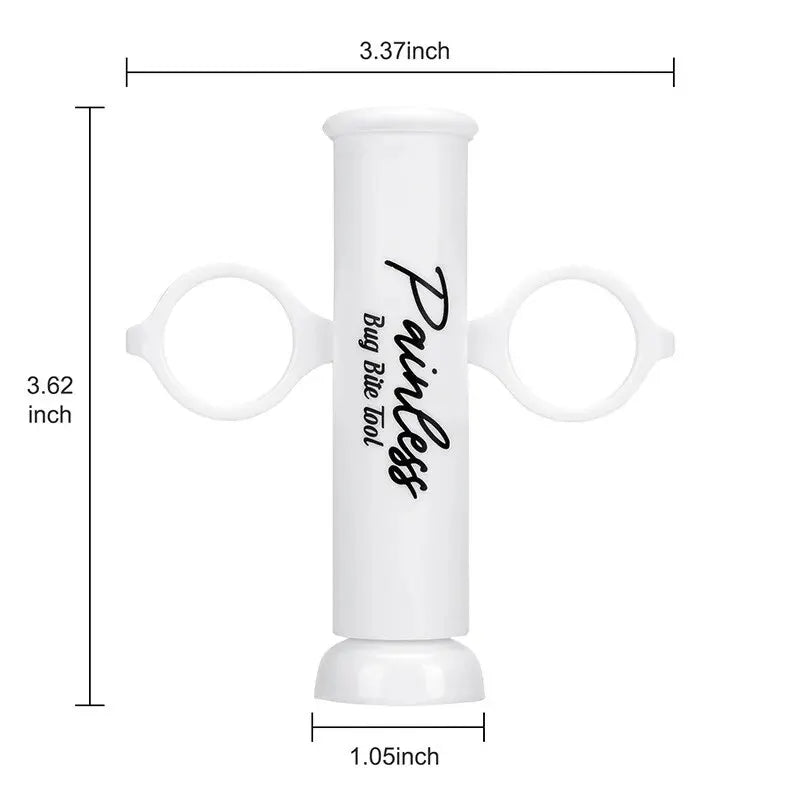 Natural Insect Bite Relief Tool - Chemical-Free Poison Extractor for Bug Bites, Bee & Wasp Stings