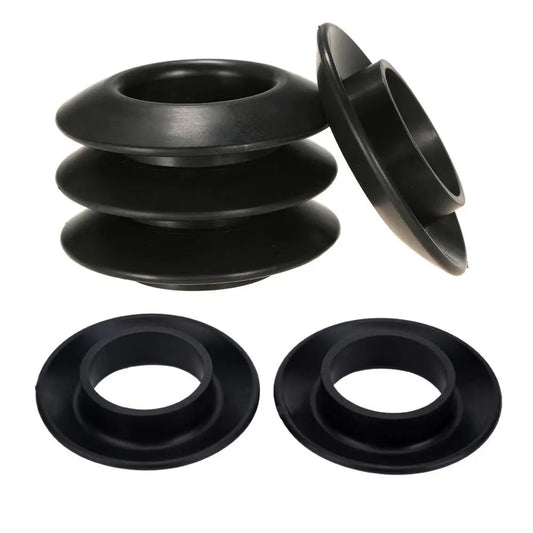 Universal Black Rubber Kayak Paddle Drip Ring - Splash Guard Replacement Part for Canoe Oar Accessories (1PC)