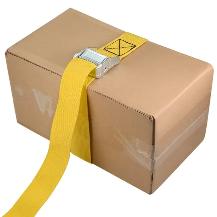 Heavy-Duty 5M Adjustable Luggage Straps with Pressure Buckle - Multi-Purpose Binding Belt and Safety Rope Tensioner