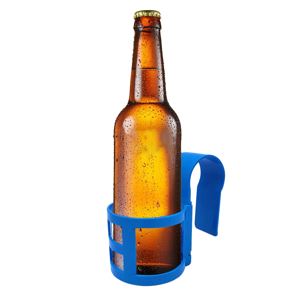 Pool Cup Holder Set - 1/2 Piece Multifunctional Drink Hanger & Storage Shelf for Swimming Pool Side Accessories