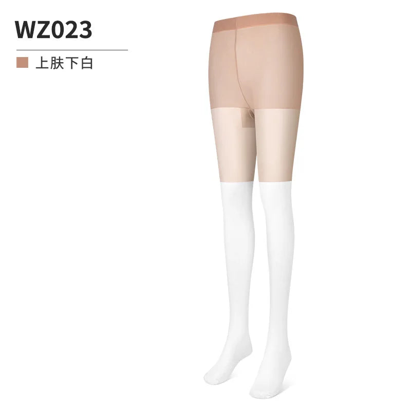 Women's Golf Sunscreen Leggings - Lightweight Breathable Sports Socks with Anti-Hook Silk Splicing WZ023