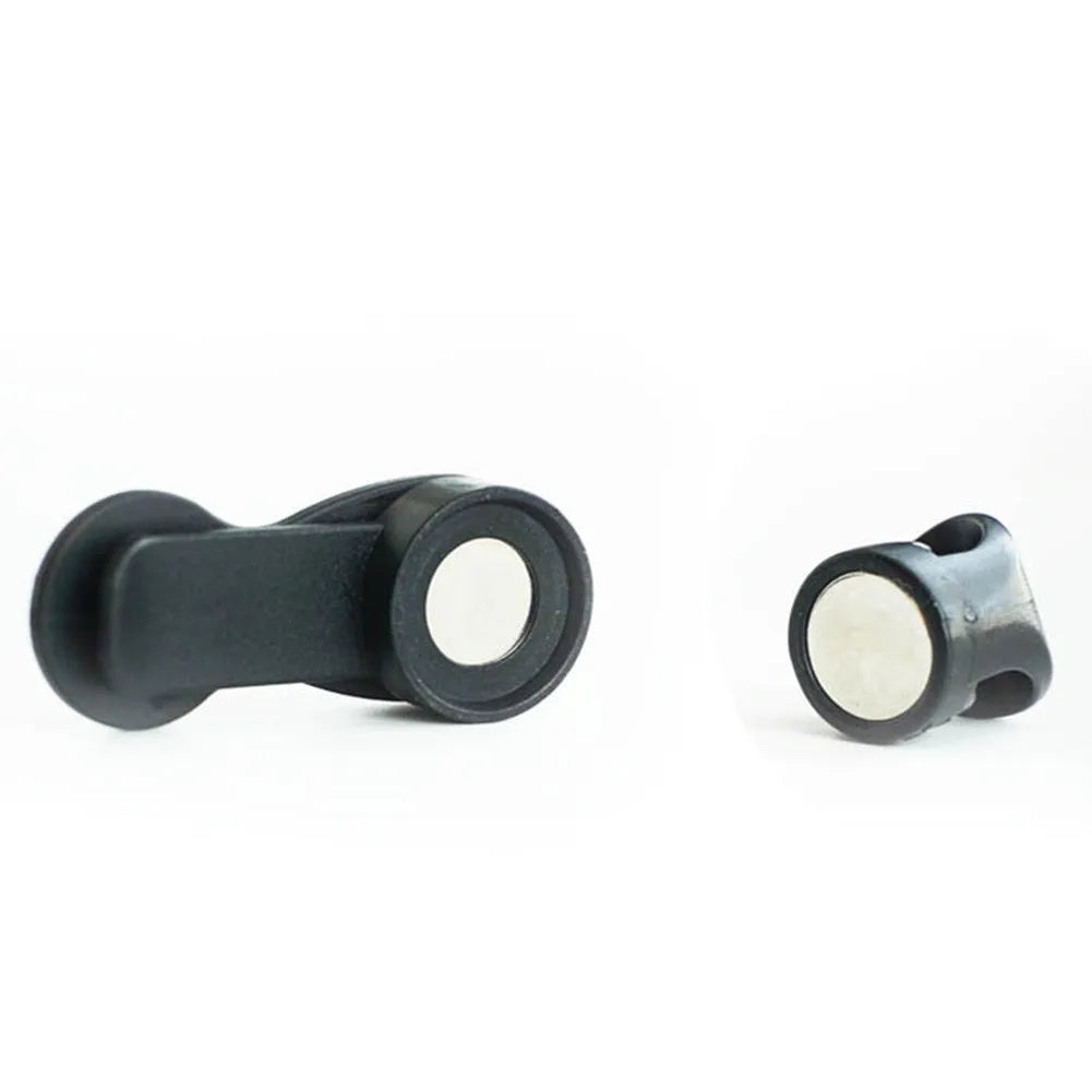Magnetic Rotatable Water Tube Clip for Hiking Backpacks - Drinking Bladder Hanger