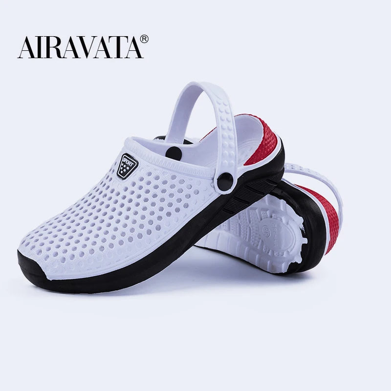 Waterproof Anti-Slip Beach Sandals - Unisex Thick Sole Flip Flops for Men & Women