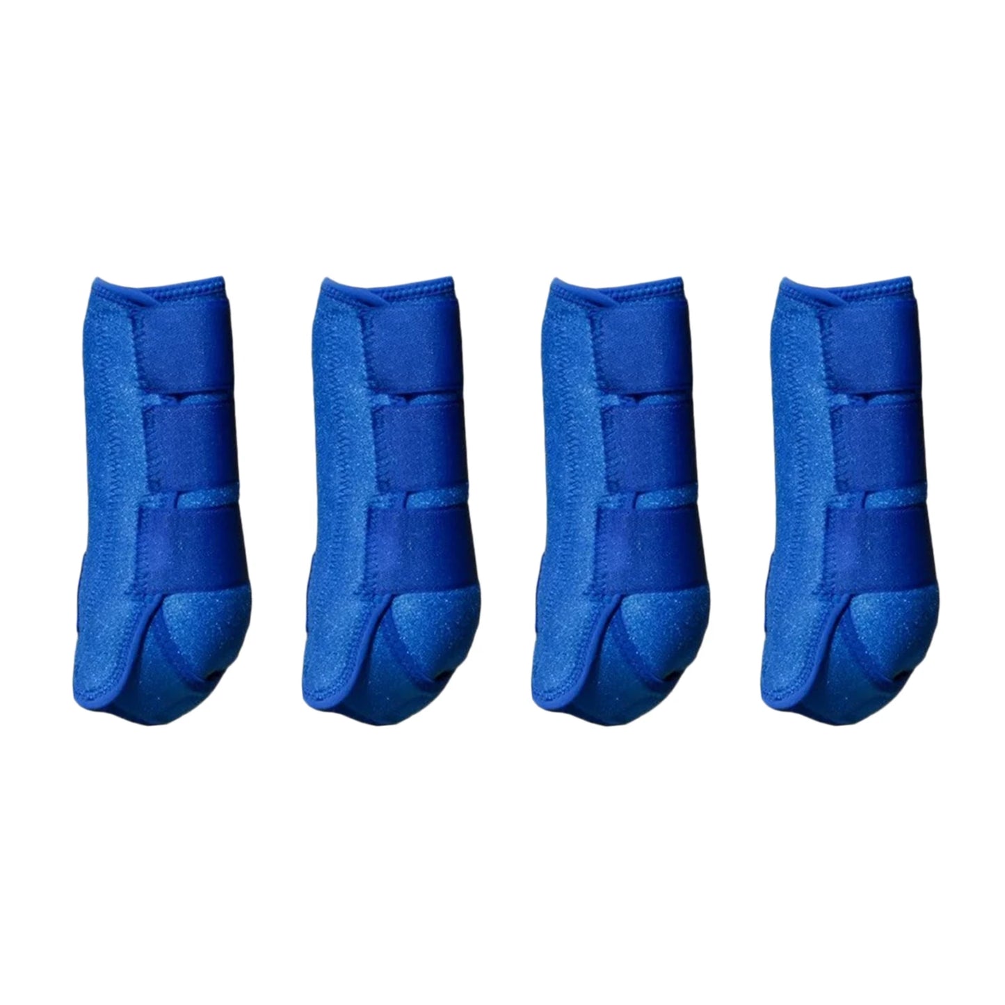 Professional Equestrian Leg Wraps - 4-Pack Adjustable Horse Boots with Support Guard for Jumping and Training