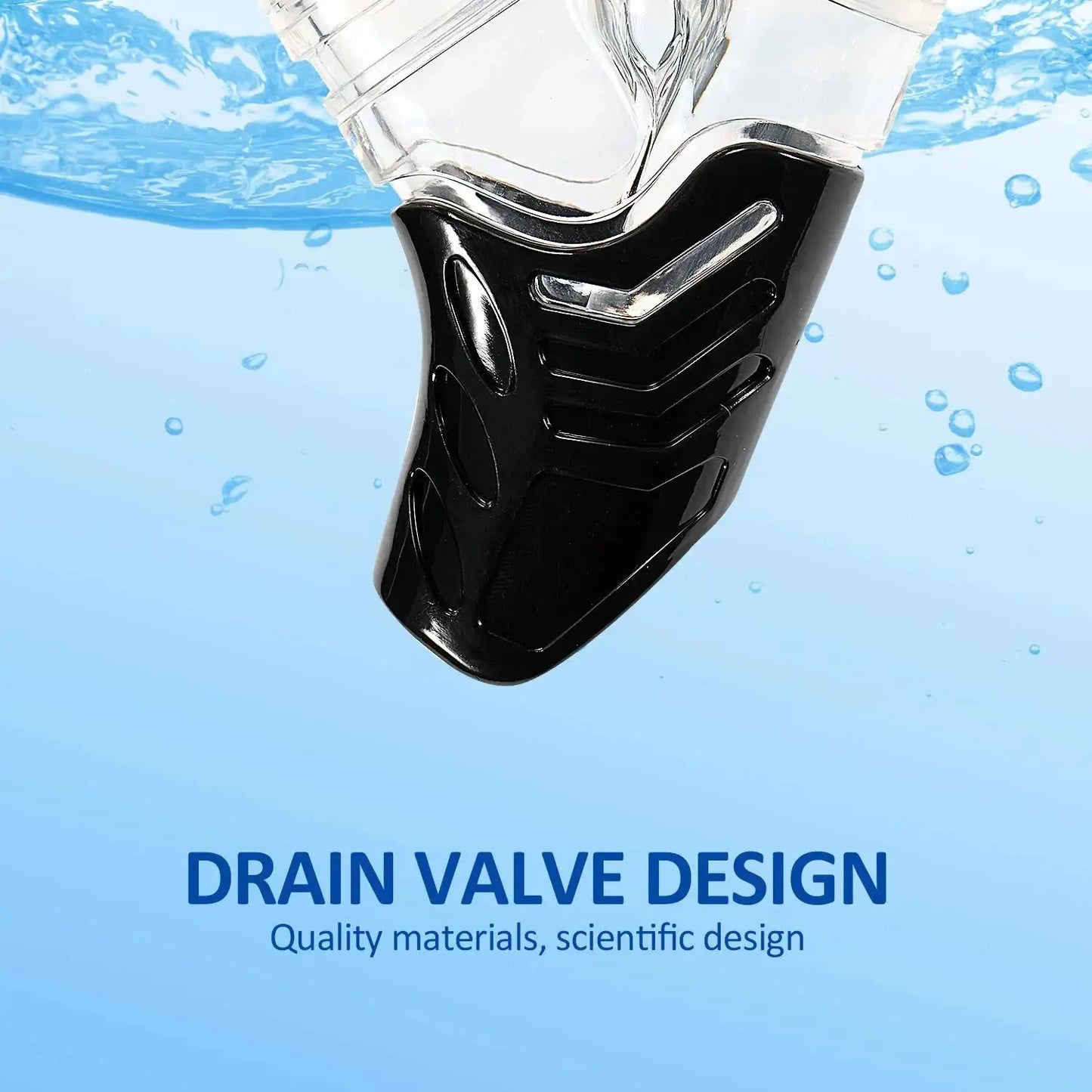 Professional Dry Snorkel Tube for Scuba Diving and Swimming