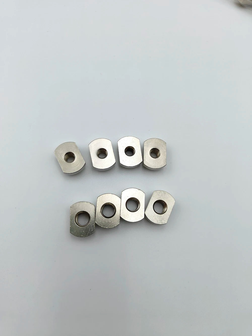 Brass Hydrofoil T-Nuts Kit (4pcs) - M8/M6 Track Mounting Hardware for All Water Sports Surfing Boards and Outdoor Hydrofoil Accessories