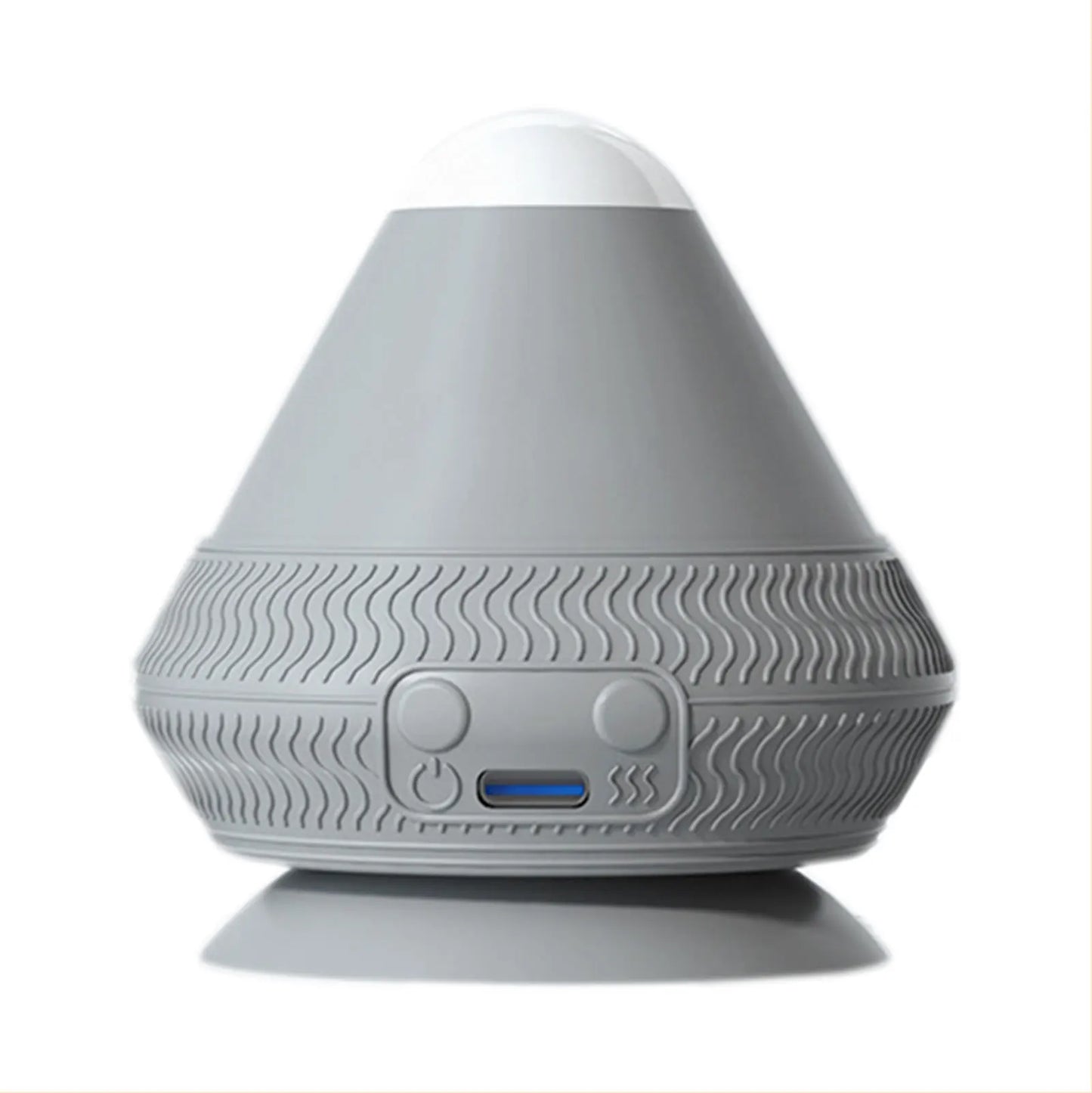 USB Rechargeable Vibrating Silicone Massage Ball - Fitness Muscle Relaxation Massager for Back, Waist & Pain Relief