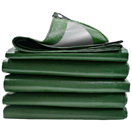 1/2pcs Large Tarpaulin Heavy Duty Thickened Waterproof  Tarp Rain Cover Multipurpose Outdoor Garden Camping Car Tent Sun Shelter