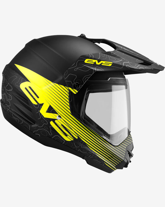 T5 Dual Sport Helmet - Venture Arise Black