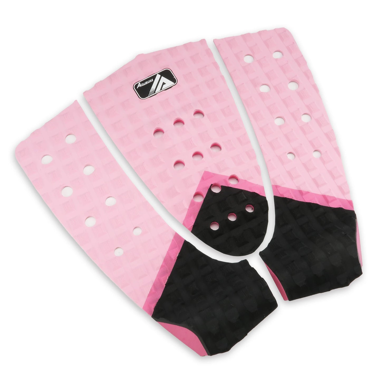 EVA Surfboard Traction Pad - 3-Piece Deck Grip with Tail Kick
