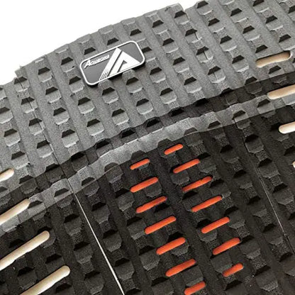 EVA Surfboard Traction Pad - 3-Piece Deck Grip with Tail Kick