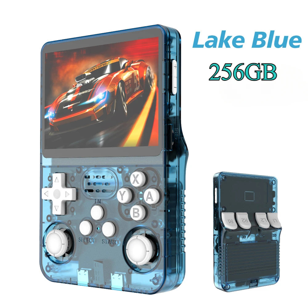 R36S Retro Handheld Game Console - 3.5'' IPS Screen - 64GB/128GB/256GB Storage - ARKOS 2.0 Portable Gaming System